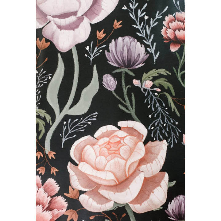 Rose le Soir Mural