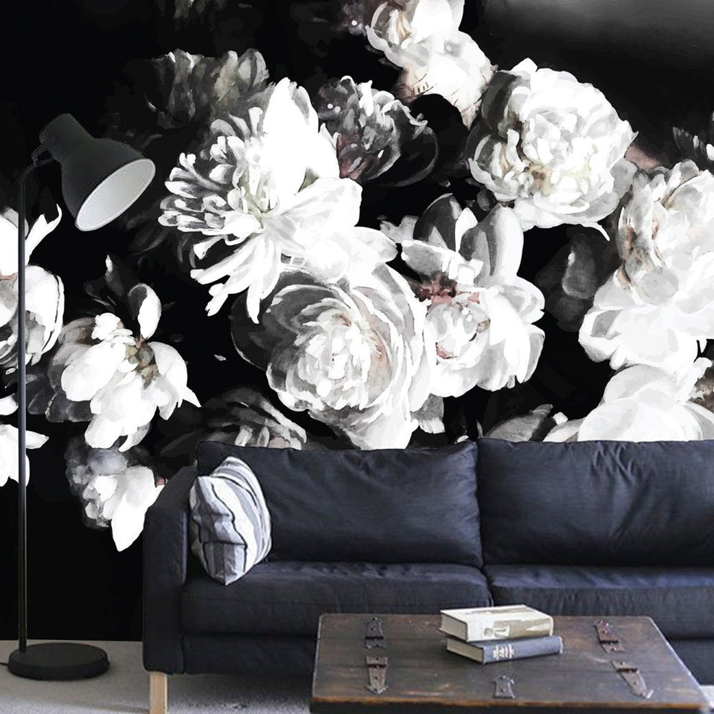 Vintage Peonies Wallpaper