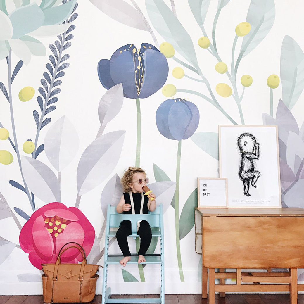 Succulent Mural