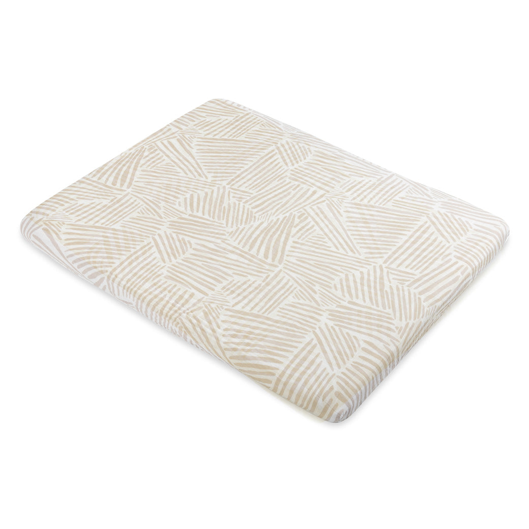 Babyletto-All-Stages-Midi-CribSheet-In-GOTSCertified-Organic-Muslin-Cotton--Color_Oat Stripe