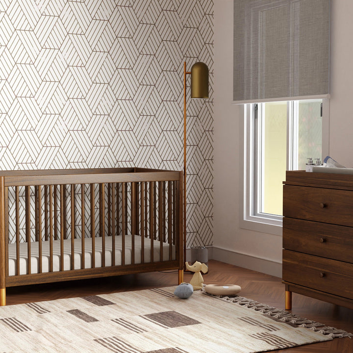 Gelato 4-in-1 Convertible Crib with Toddler Bed Conversion Kit