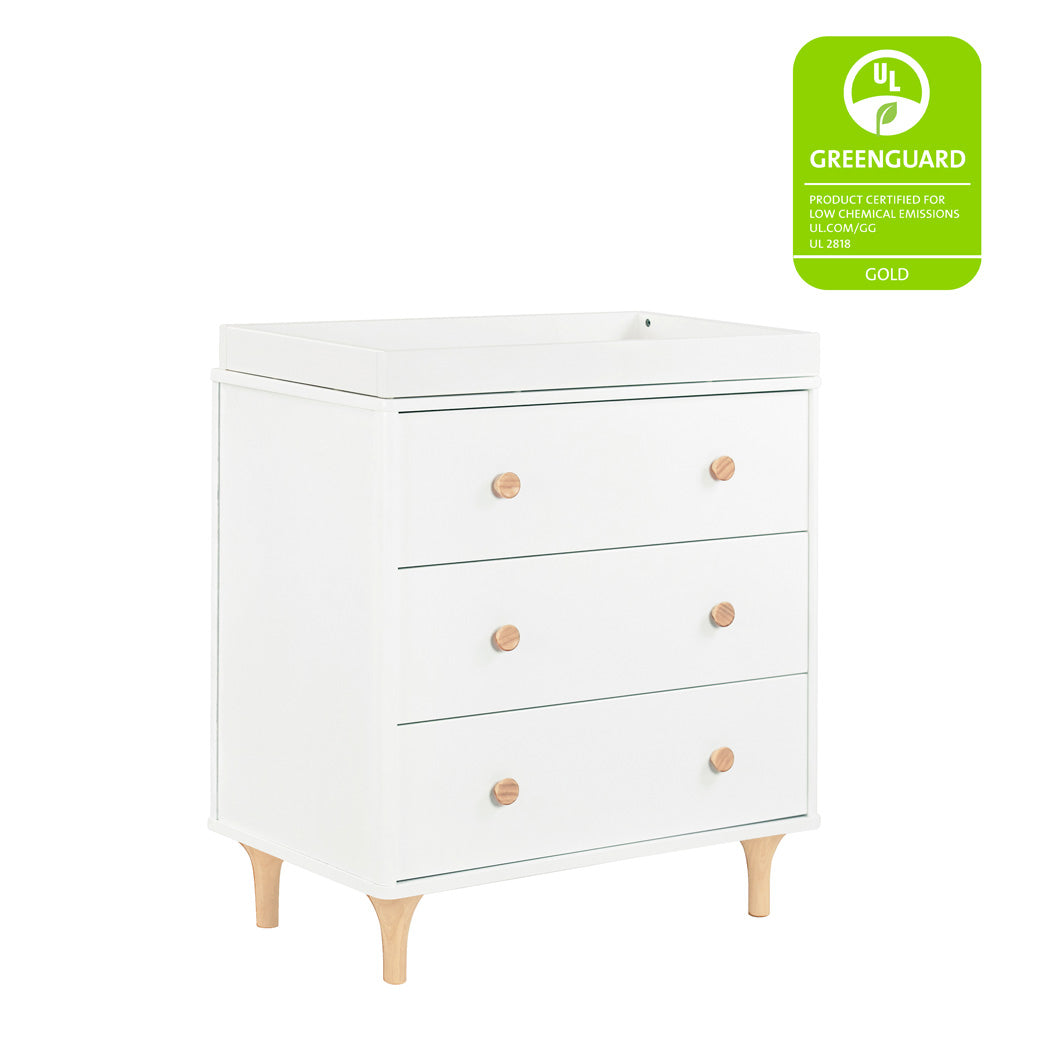 Lolly 3-Drawer Compact Changer Dresser with Removable Changing Tray (34")