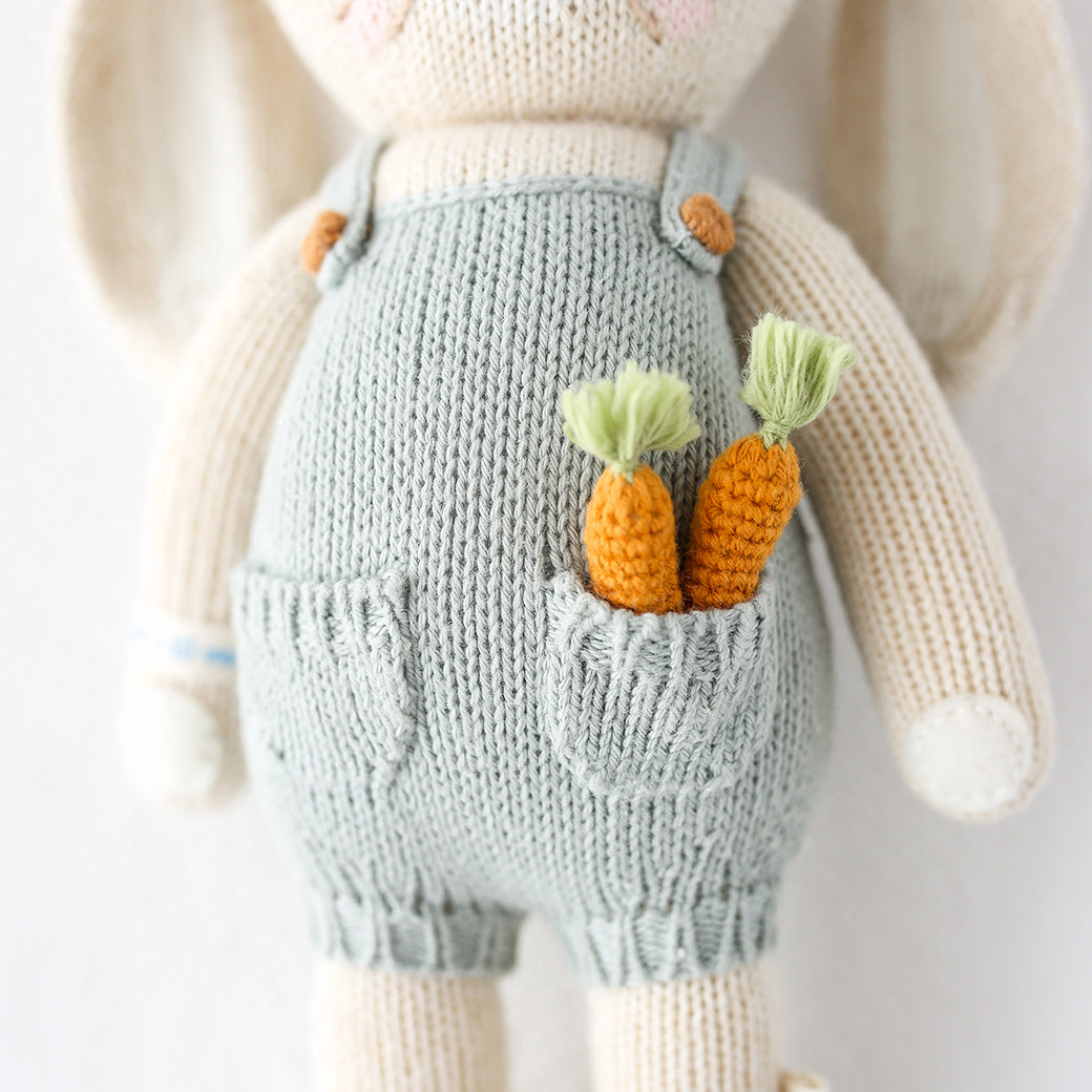 Henry The Bunny Hand-Knit Doll