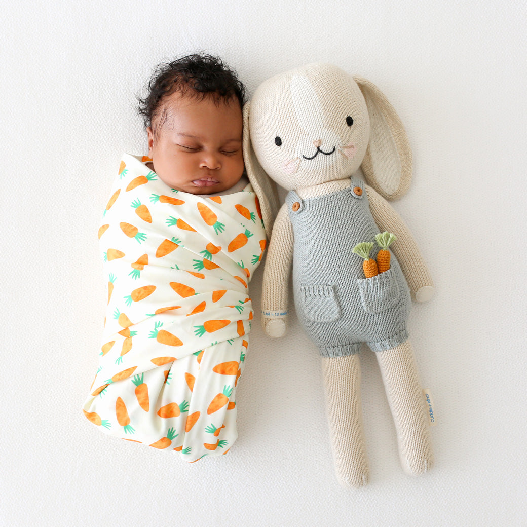 Henry The Bunny Hand-Knit Doll