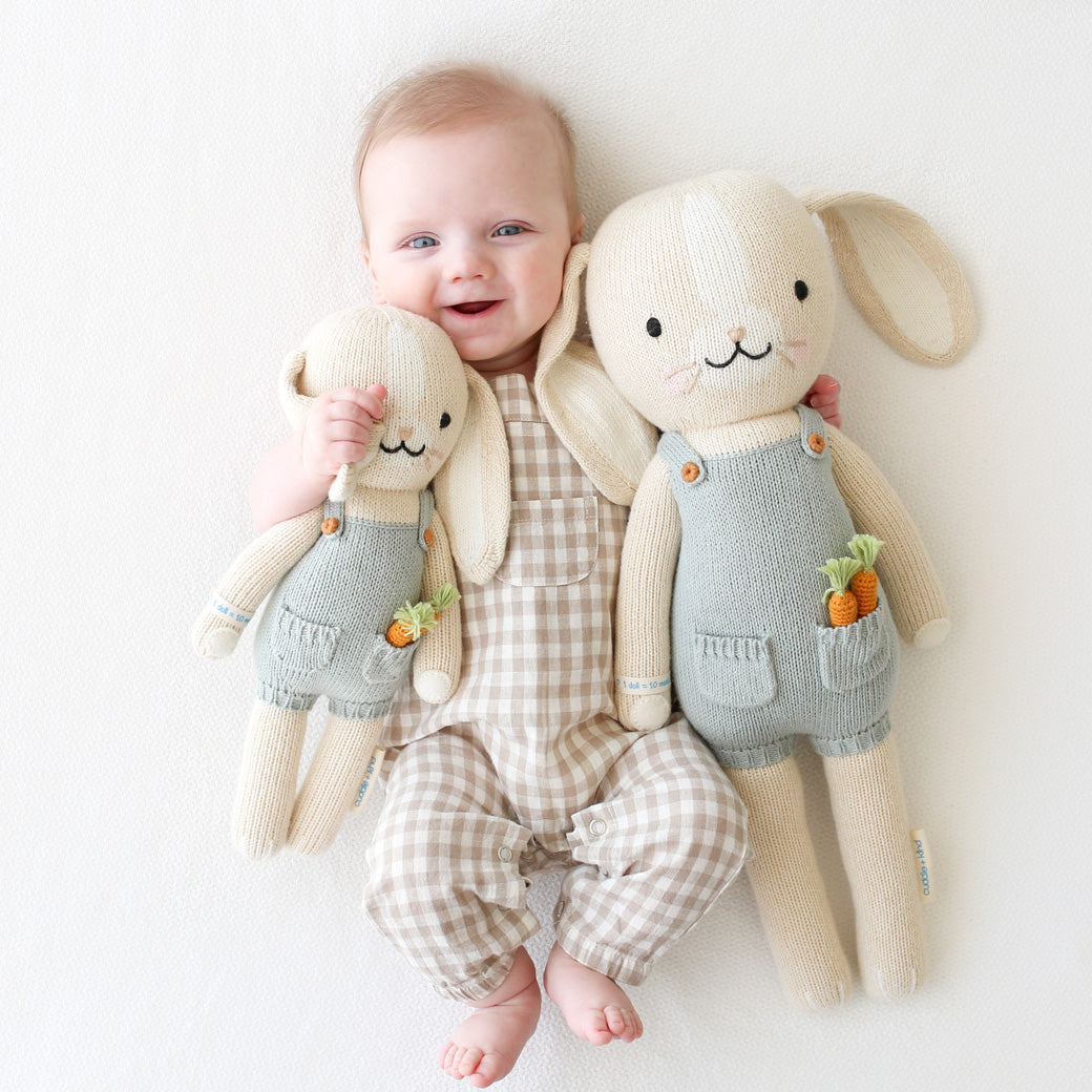 Henry The Bunny Hand-Knit Doll