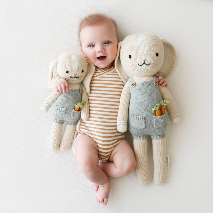 Henry The Bunny Hand-Knit Doll