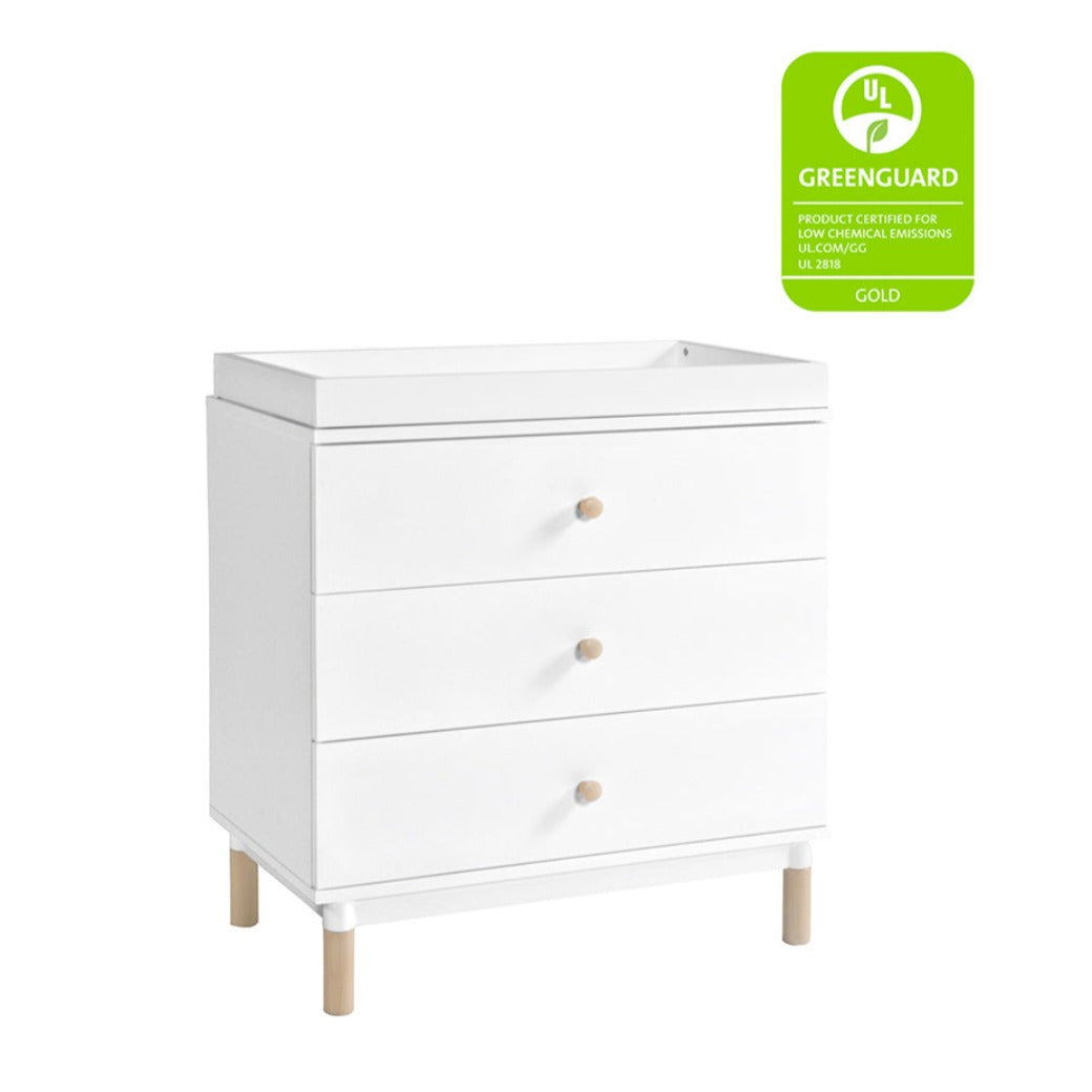 Gelato 3-Drawer Compact Changer Dresser with Removable Changing Tray (34")