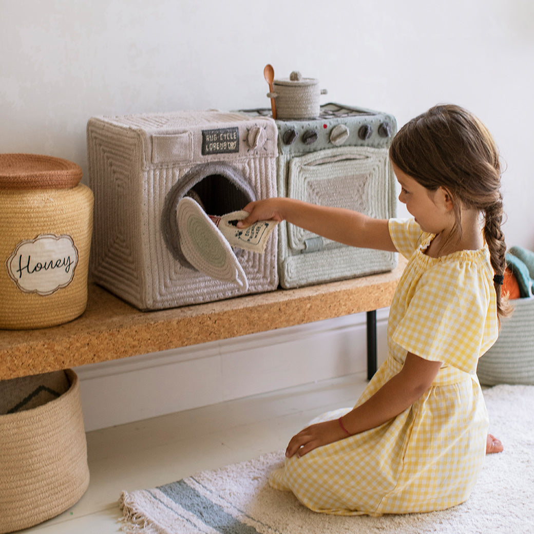 Washing Machine Play Basket