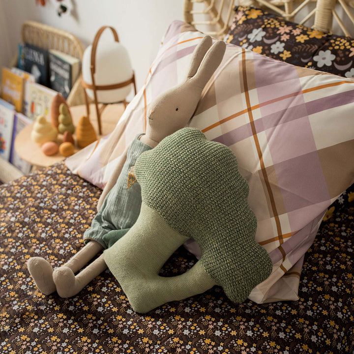 Brucy The Broccoli Knitted Cushion