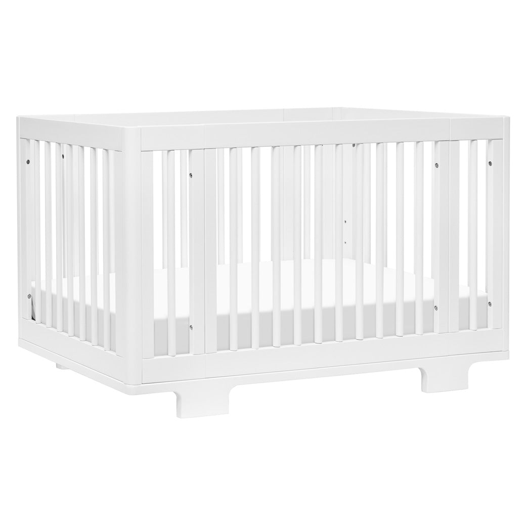 Babyletto's Yuzu 8-In-1 Convertible Crib With All Stages Conversion Kits in -- Color_White