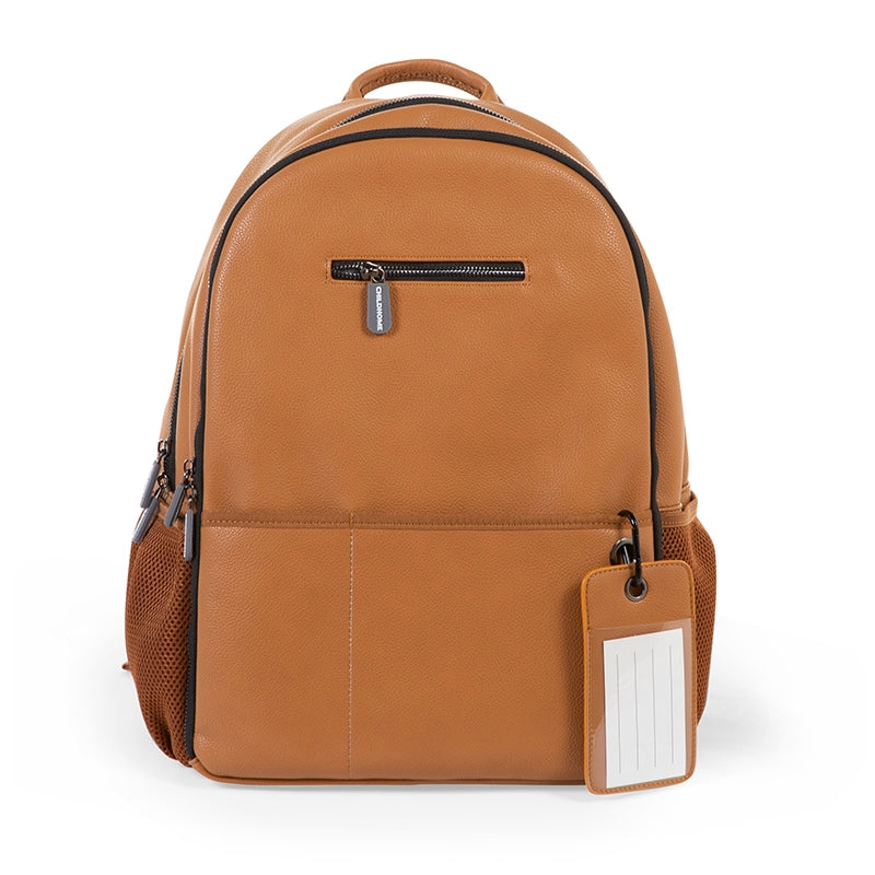 Vegan Leather Diaper Backpack