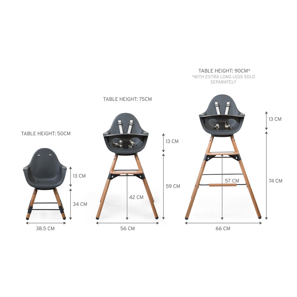 Evolu Extra Set Of Long Legs And Footrest
