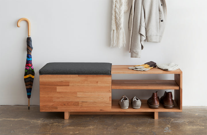 LAXSeries Storage Bench - Walnut