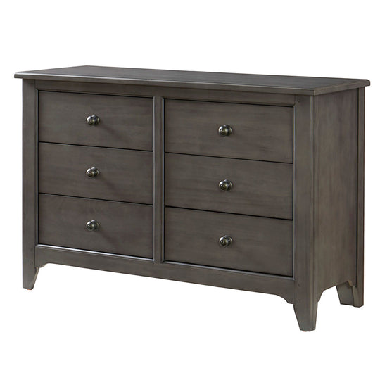 Westwood Design Products Taylor 6 Drawer Dresser in -- Color_Dusk